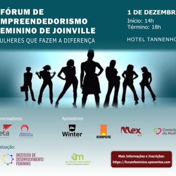 Consulado da Mulher apoia Fórum de Empreendedorismo Feminino de Joinville