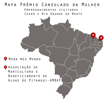 Segunda fase do Prêmio Consulado da Mulher – 3ª Parada: Rio Grande do Norte e Ceará