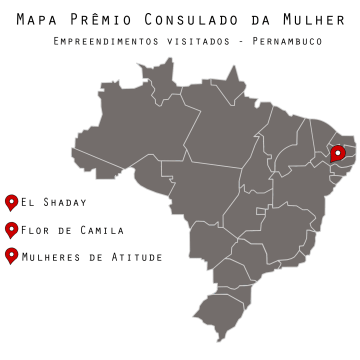 Segunda fase do Prêmio Consulado da Mulher – 4ª Parada: Pernambuco