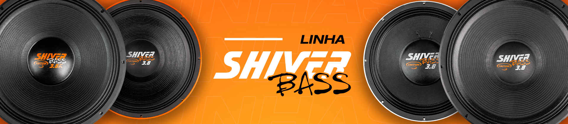 Banner da linha Shiver Bass