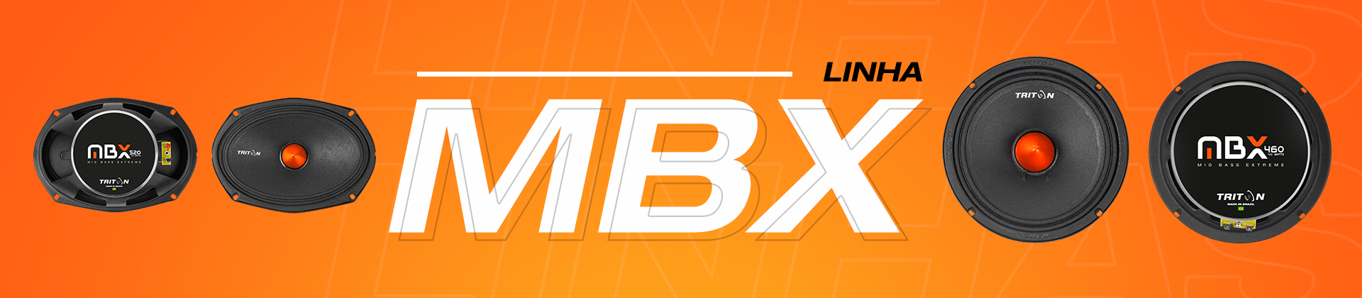 Banner da linha MBX